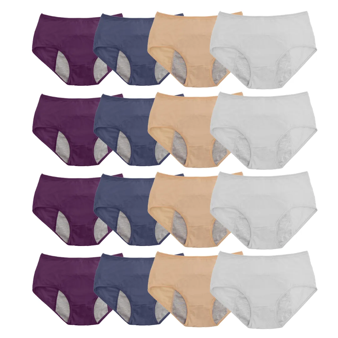 20pc High Waist Leak Proof Panties