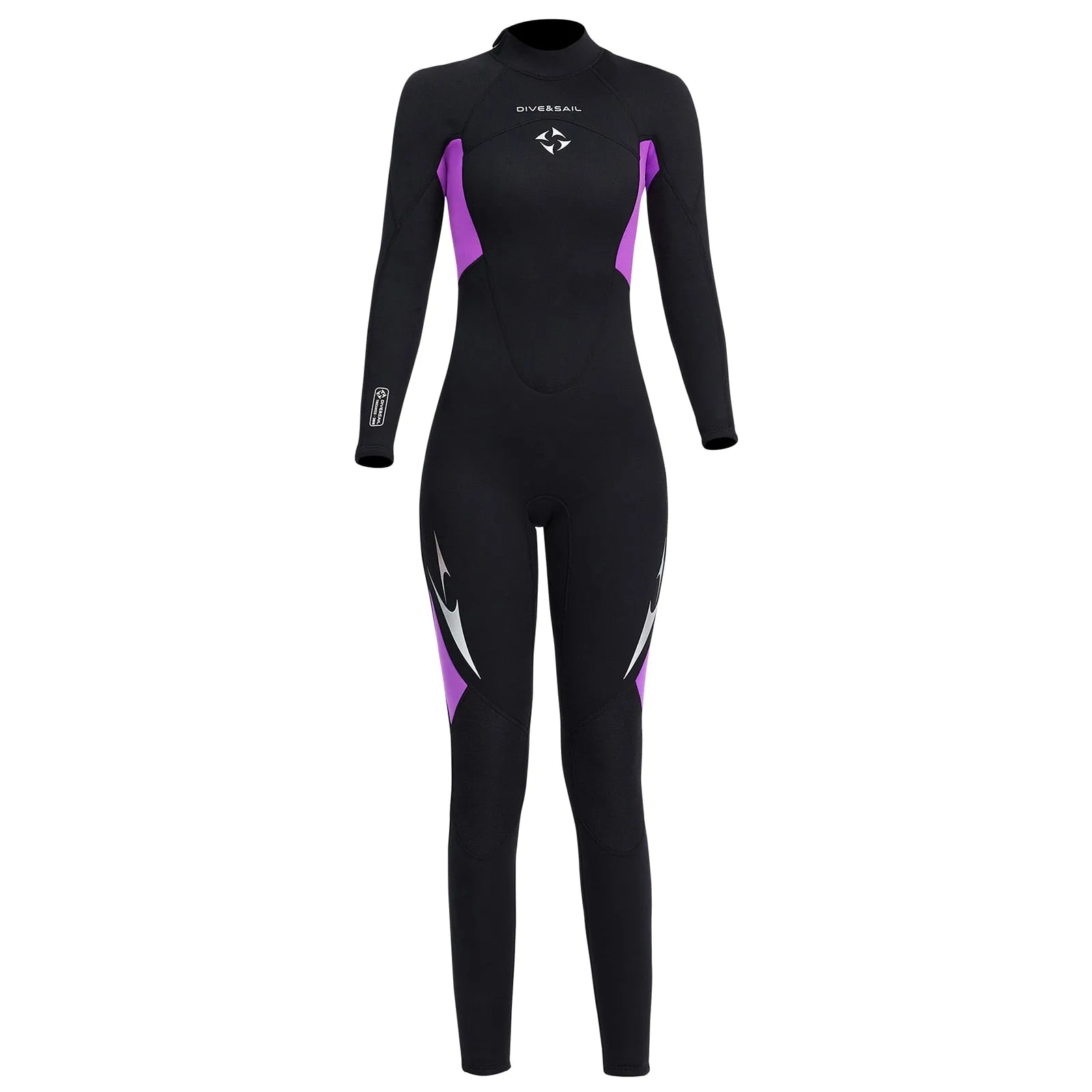 3mm Full Body Long Sleeved Neoprene Wetsuit for Women
