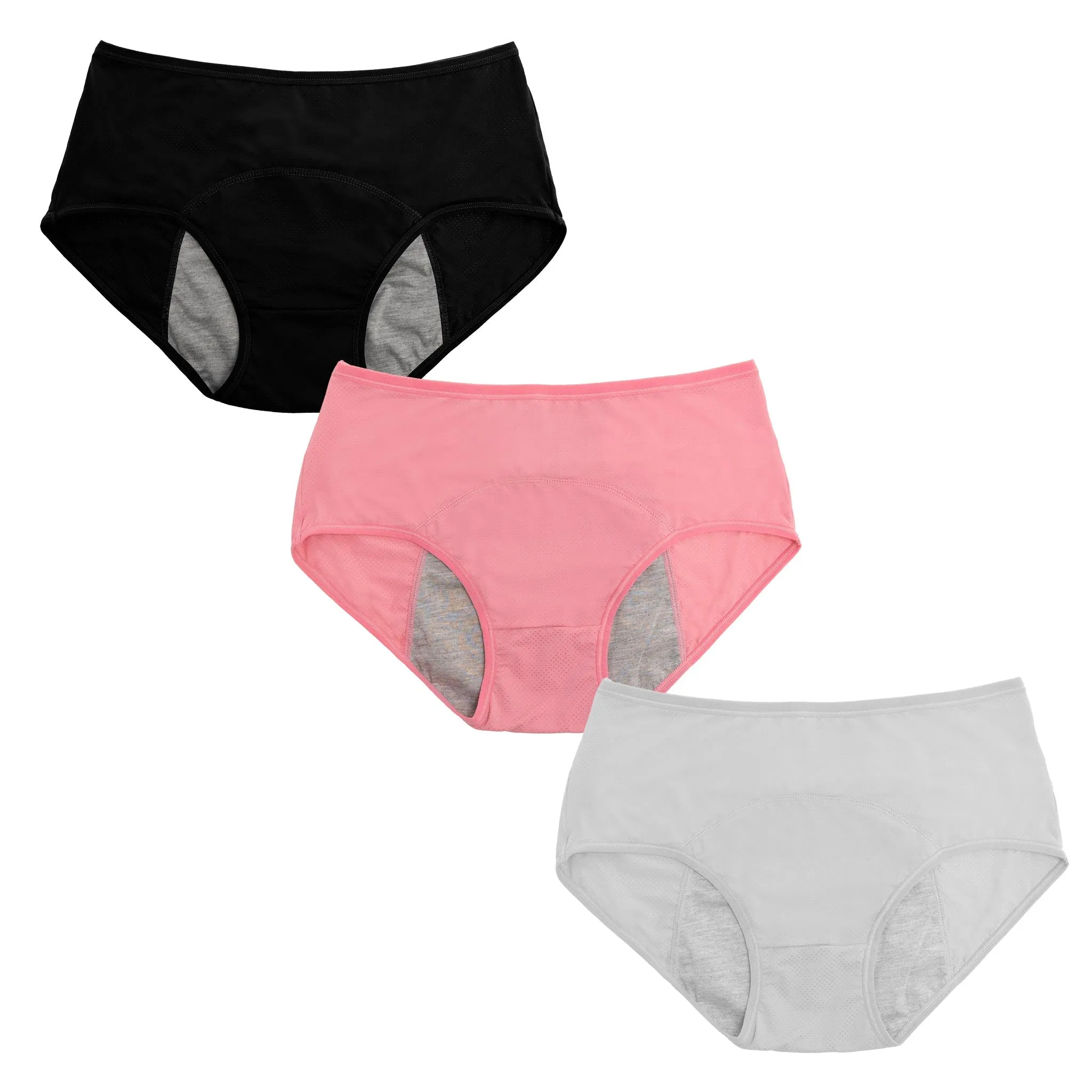 3pc High Waist LeakProof Panties