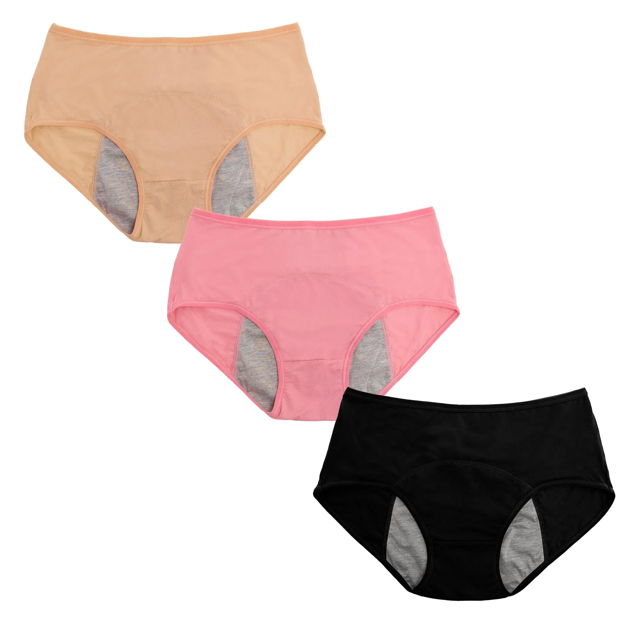 3pc High Waist LeakProof Panties