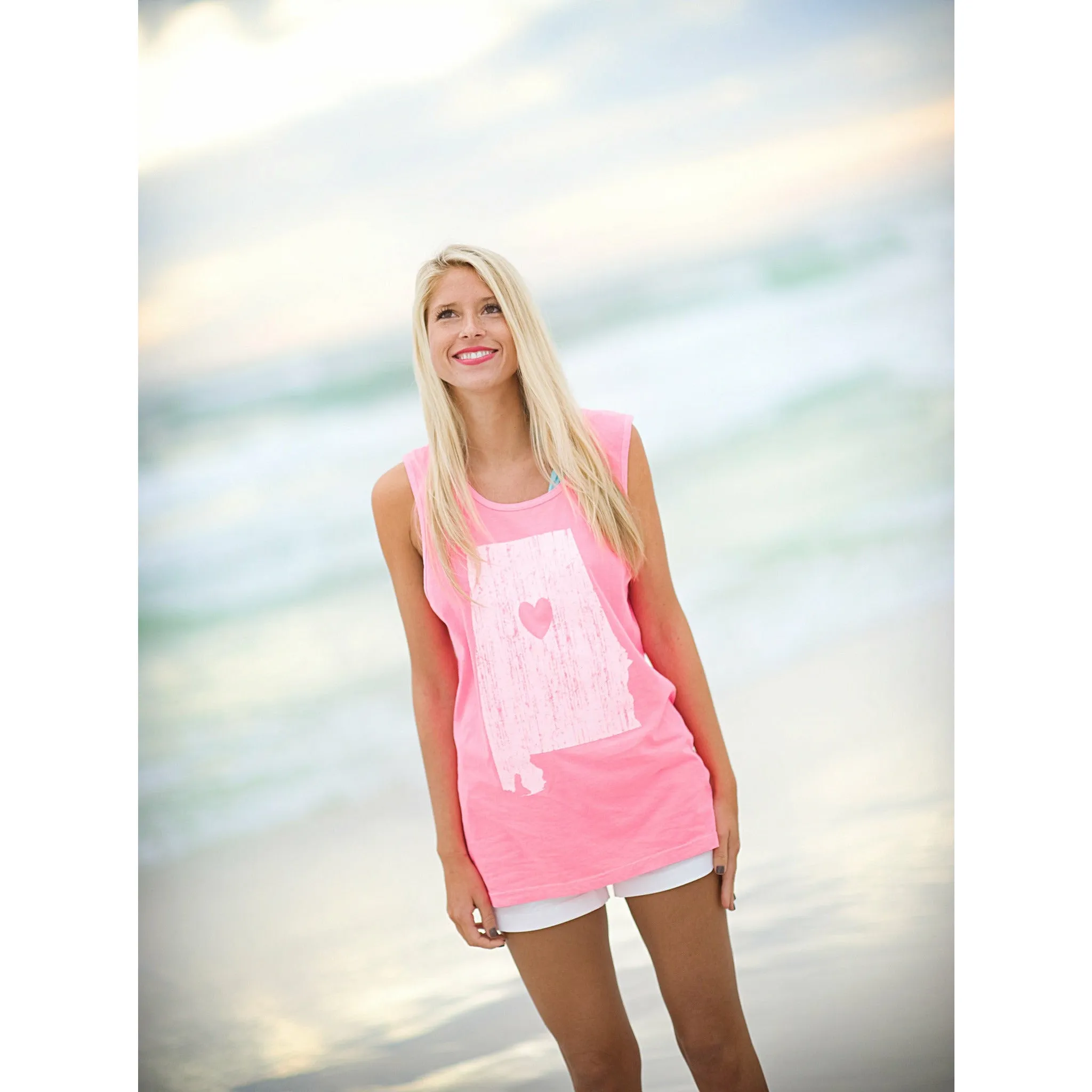 Arkansas Love Tank Blue