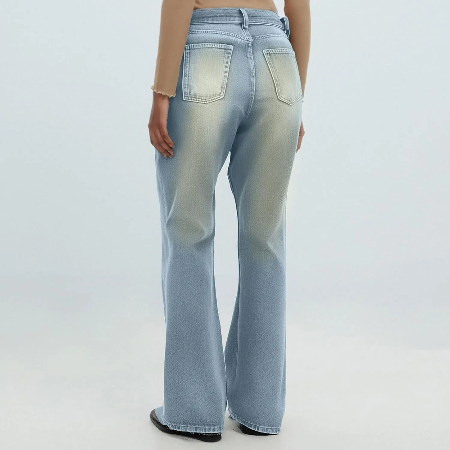 Baggy Jeans for Women 2025 Trendy Wide Leg Boyfriend Pants Y2k Streetwear Hippie Clothes Denim Outfit Western Wear