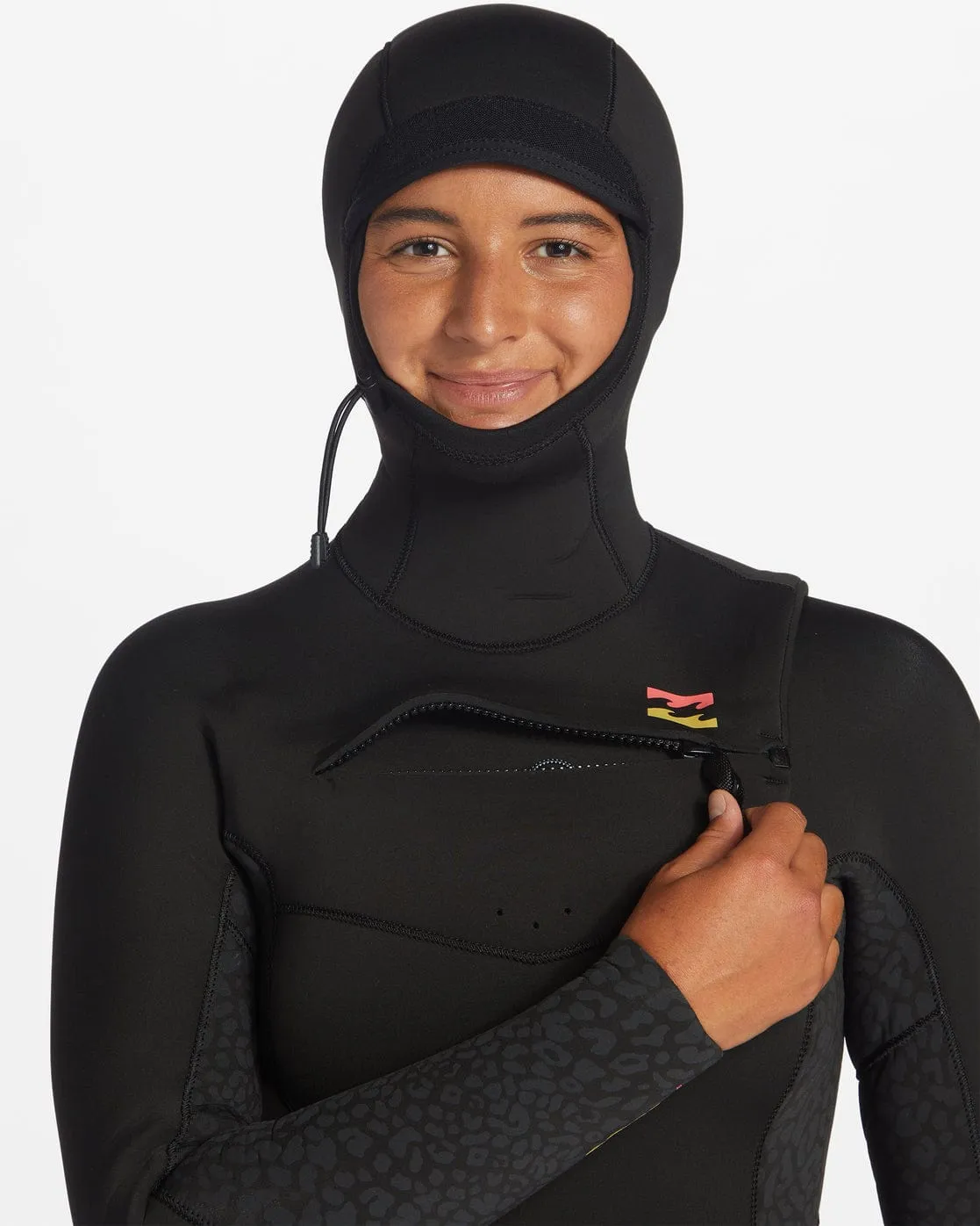 BILLABONG SYNERGY HOODED CHEST ZIP 5/4MM