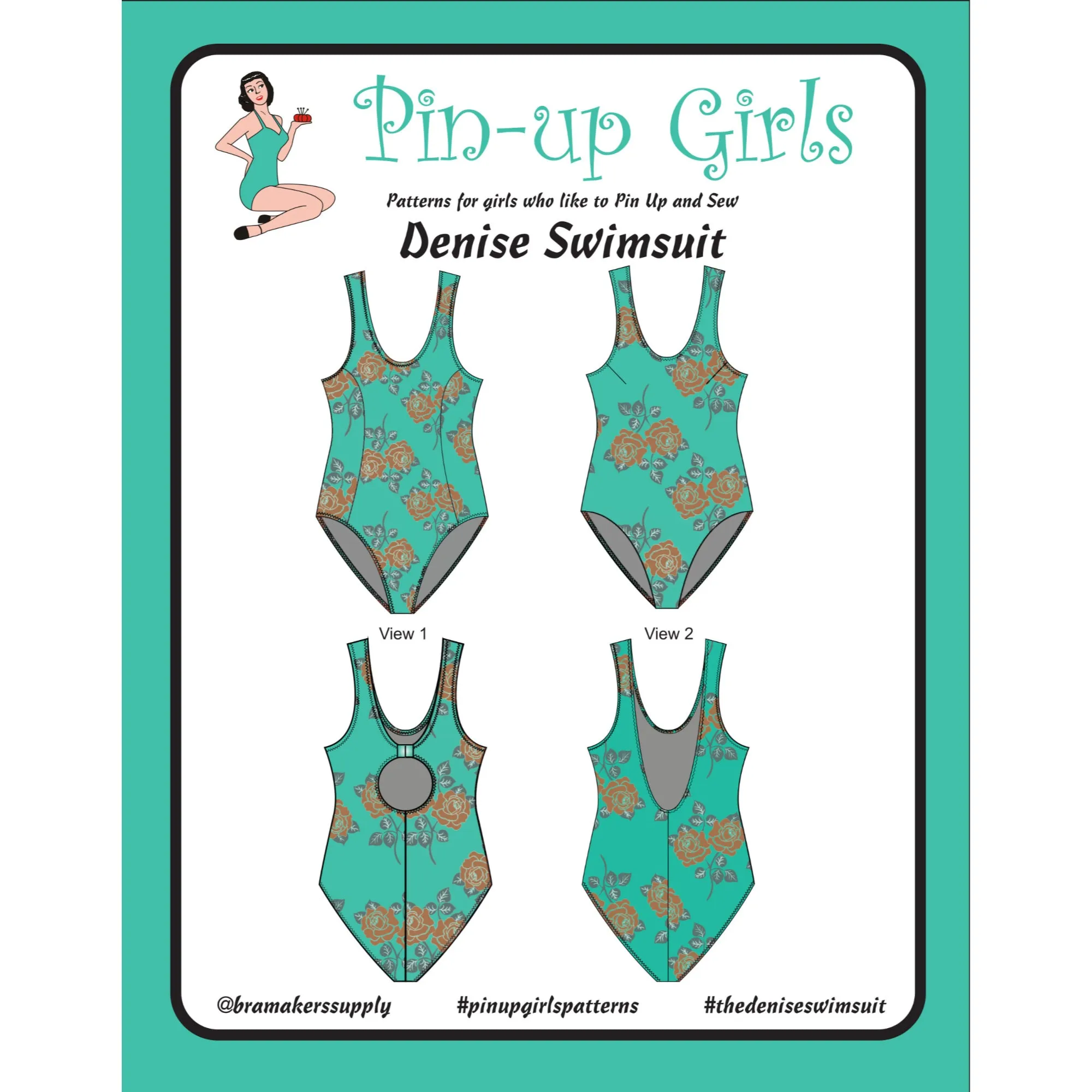 Bra Pattern, Denise Swimsuit, Bra-Makers Supply