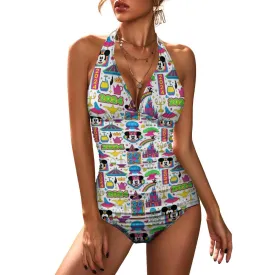 Disney 2024 Women's Split Swimsuit
