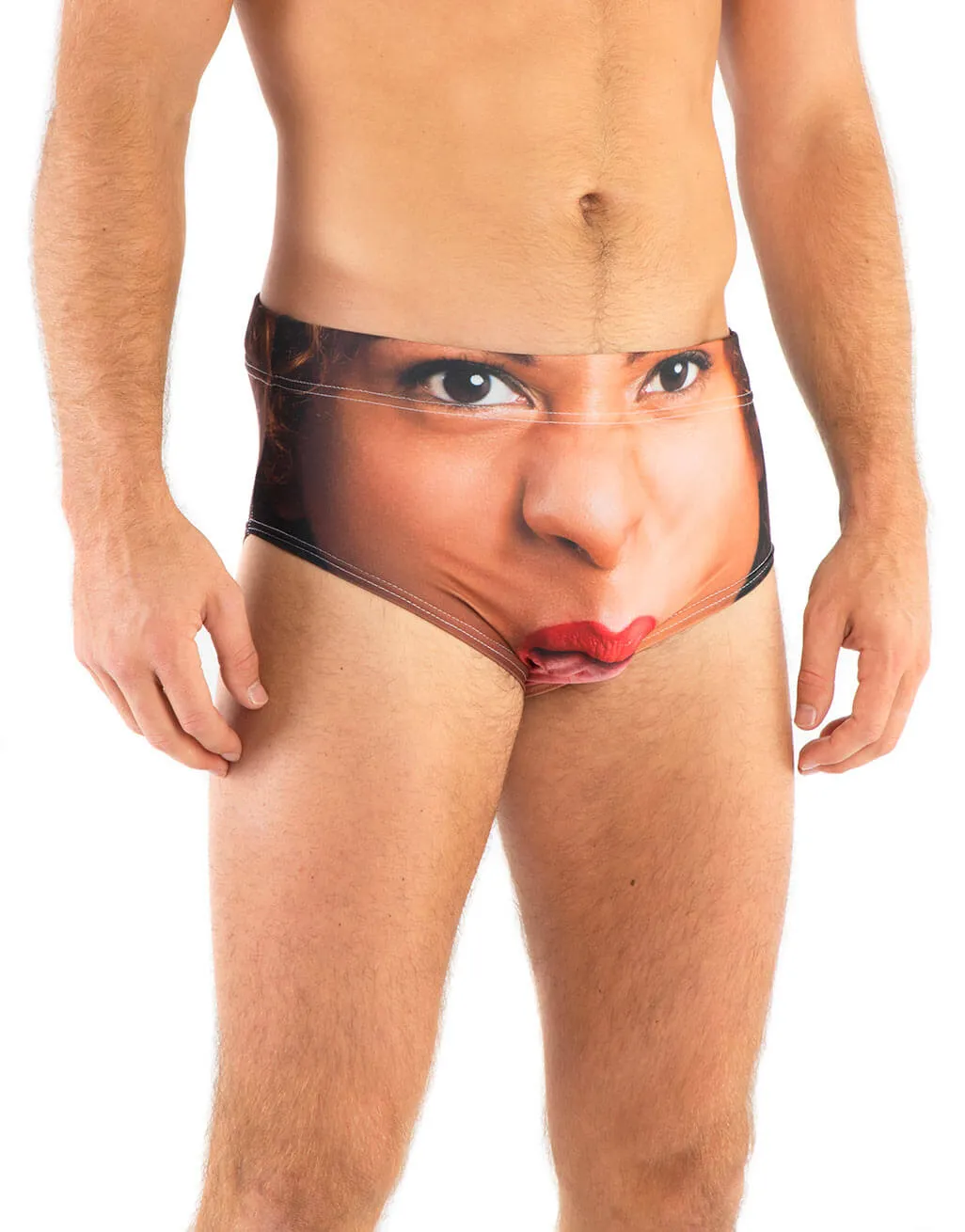 Face Swimming Trunks