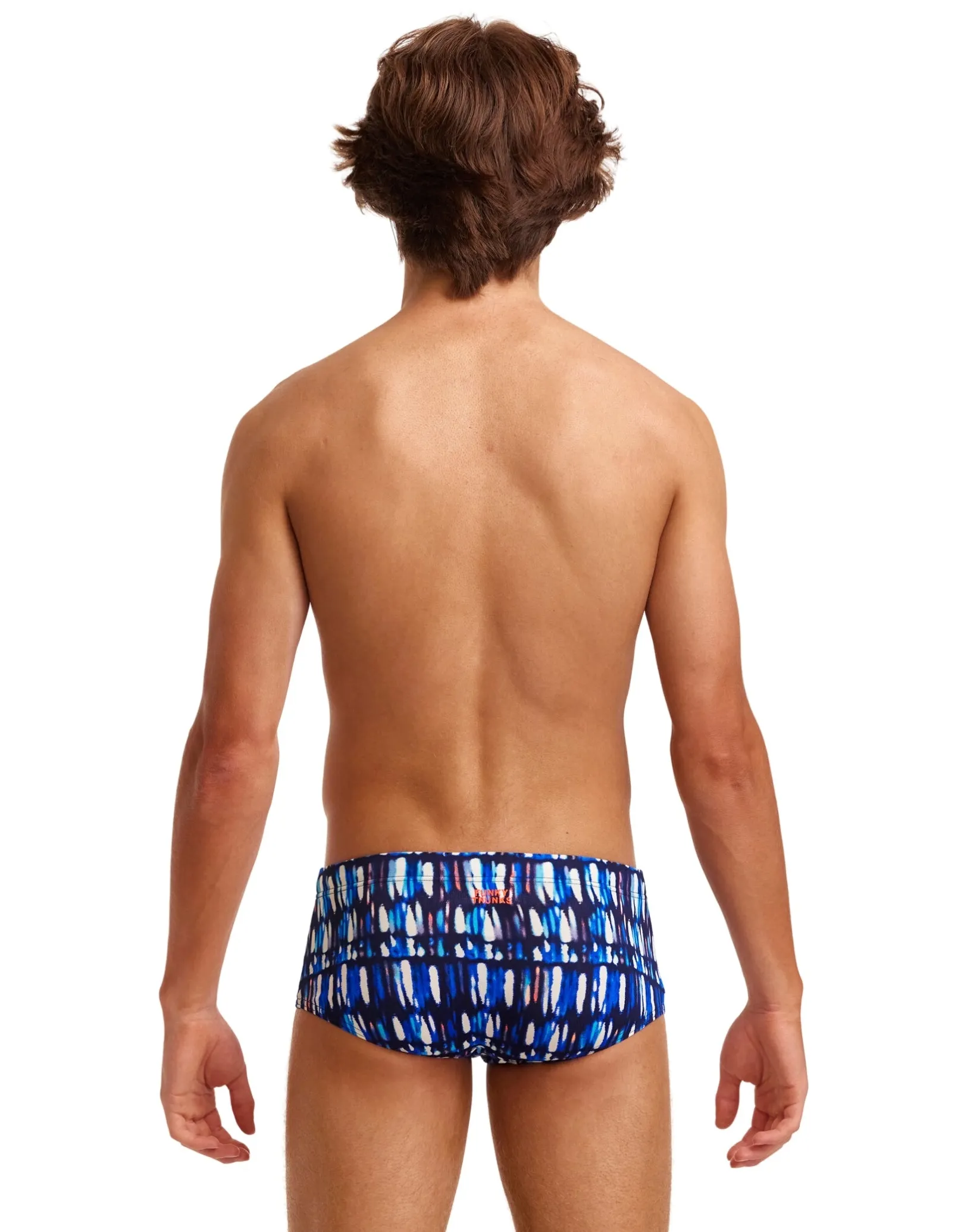 Funky Trunks Boys Perfect Teeth Sidewinder Swim Trunks