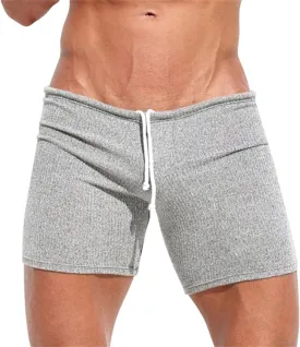 GOKKILRW Mens Shorts Gym Workout Breathable Stretchy Boxer Trunks Casual Athletic Shorts Summer Skinny Sexy Underpants 3 Inch