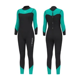 Hevto Women's Ocean Swimmers Wetsuit - Full Length Back Zip