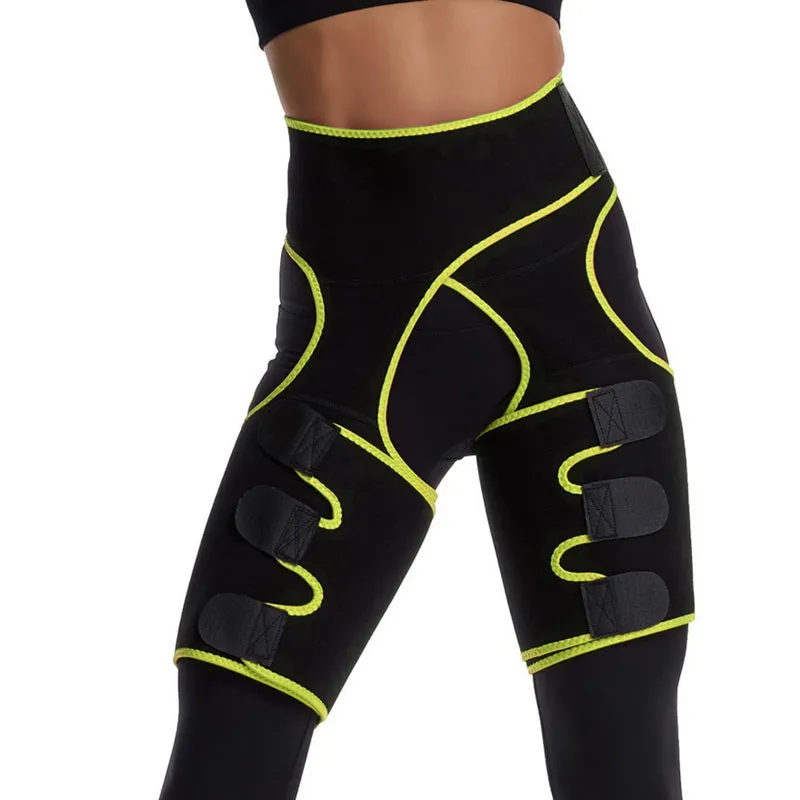 High Waist Thigh Trimmer Neoprene Sweat Shapewear