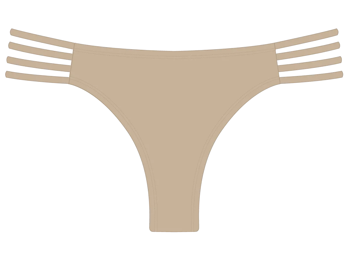 Laos Tan Classic Strap Bottoms