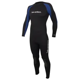 Lemorecn Mens Full Wetsuit Neoprene 3/2mm Jumpsuit Long Sleeve Diving Suit