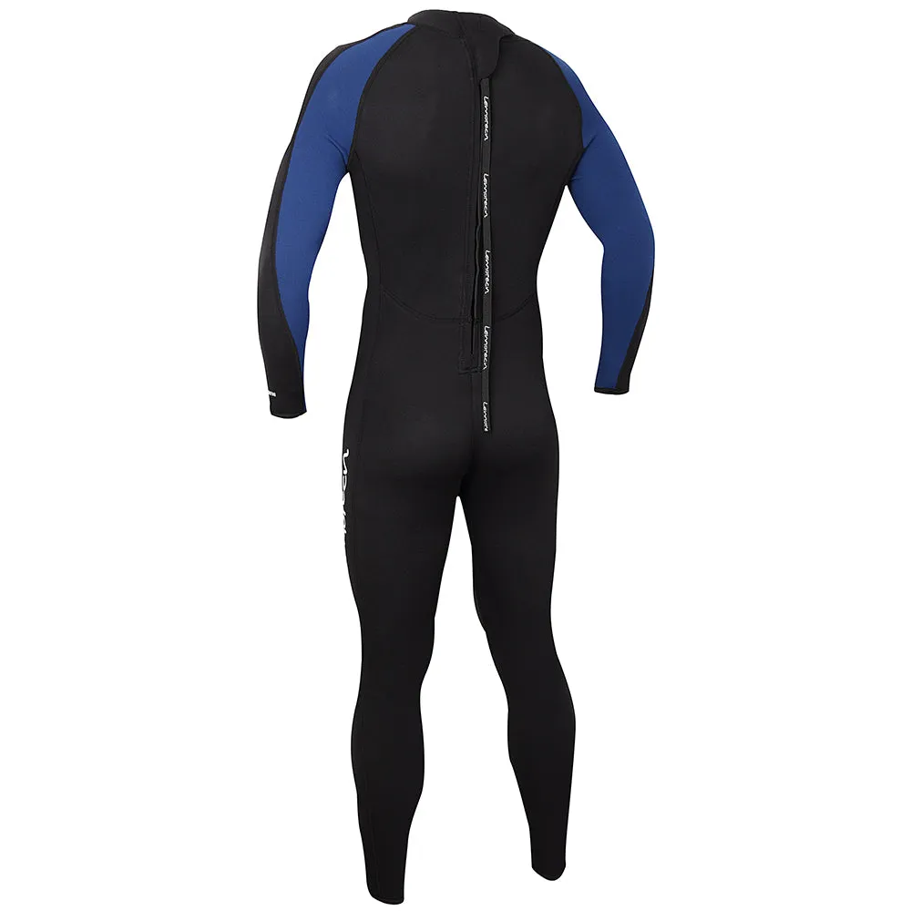 Lemorecn Mens Full Wetsuit Neoprene 3/2mm Jumpsuit Long Sleeve Diving Suit