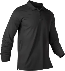 Long Sleeve Polo Shirts for Men Quick Dry Performance Polo T Shirts Collared Tactical Shirt Athletic UPF Golf Shirts