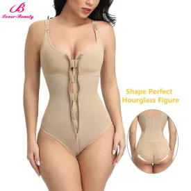 Lover-Beauty Slimming Underwear Bodysuit Body Shaper Women Waist Trainer Shapewear Postpartum Recovery Butt Lifter Panties