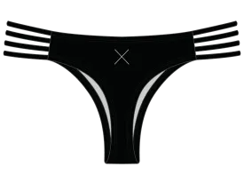 Manhattan Black Classic Strap Bottoms