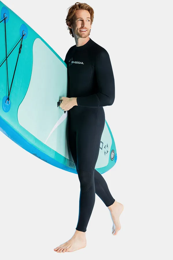 Men's 1.5MM Back Zipper One-Piece Warm And Cold-Proof Wetsuit