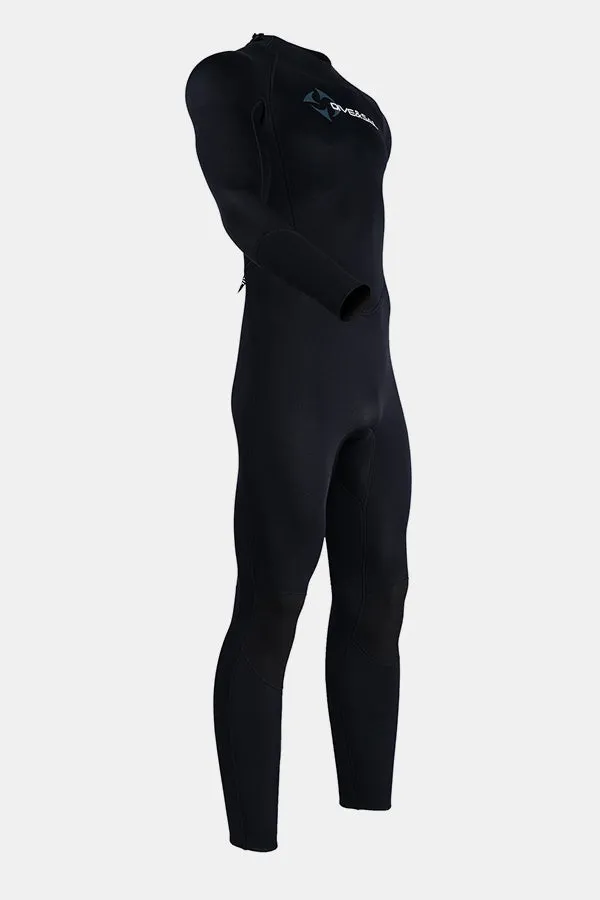 Men's 1.5MM Back Zipper One-Piece Warm And Cold-Proof Wetsuit