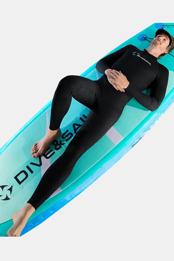 Men's 1.5MM Back Zipper One-Piece Warm And Cold-Proof Wetsuit