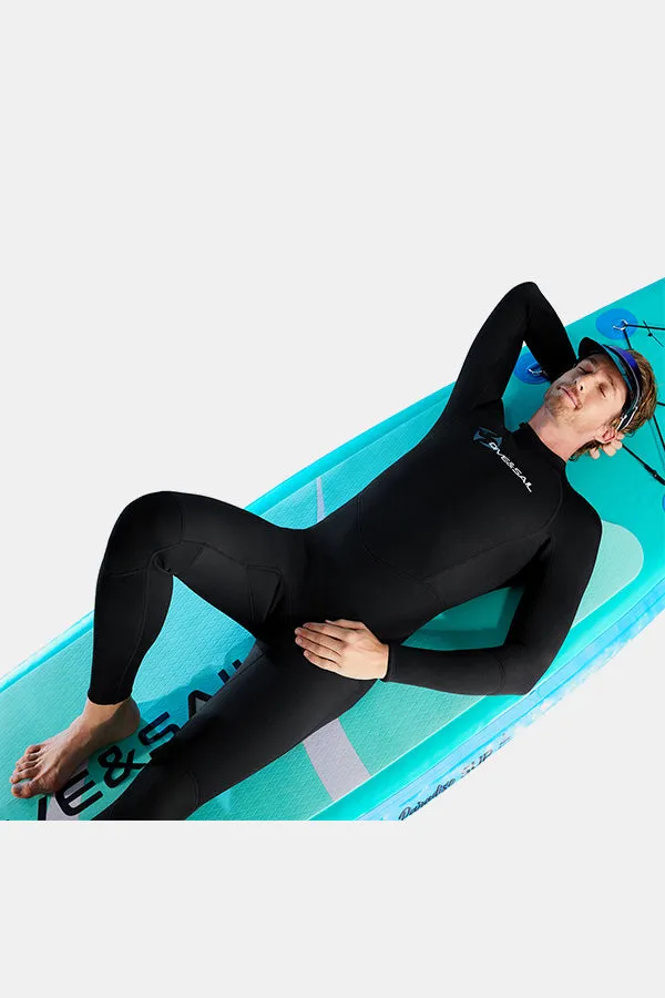 Men's 1.5MM Back Zipper One-Piece Warm And Cold-Proof Wetsuit
