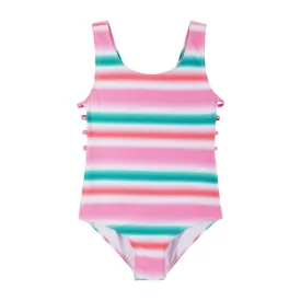 Multi-Stripe Swimsuit (Size 7-16 Years)