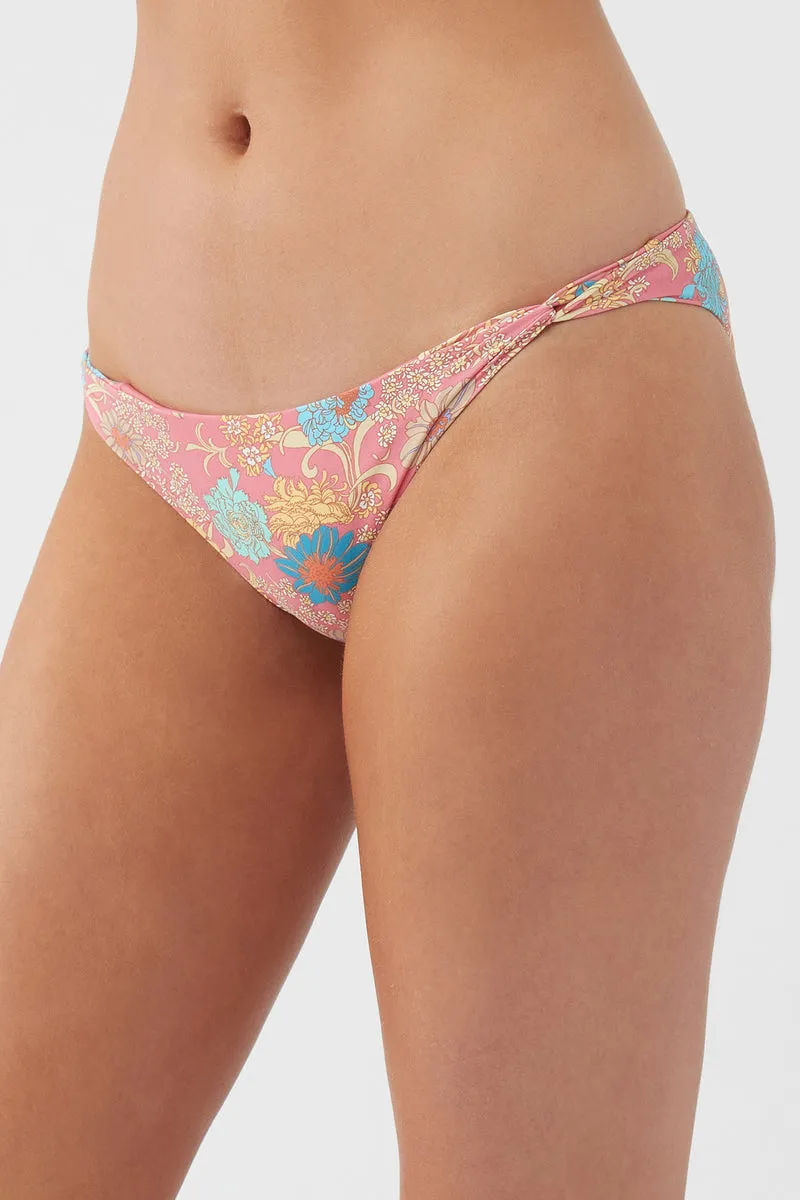 O'Neill Belize Floral Sunrise Bottom-Coral