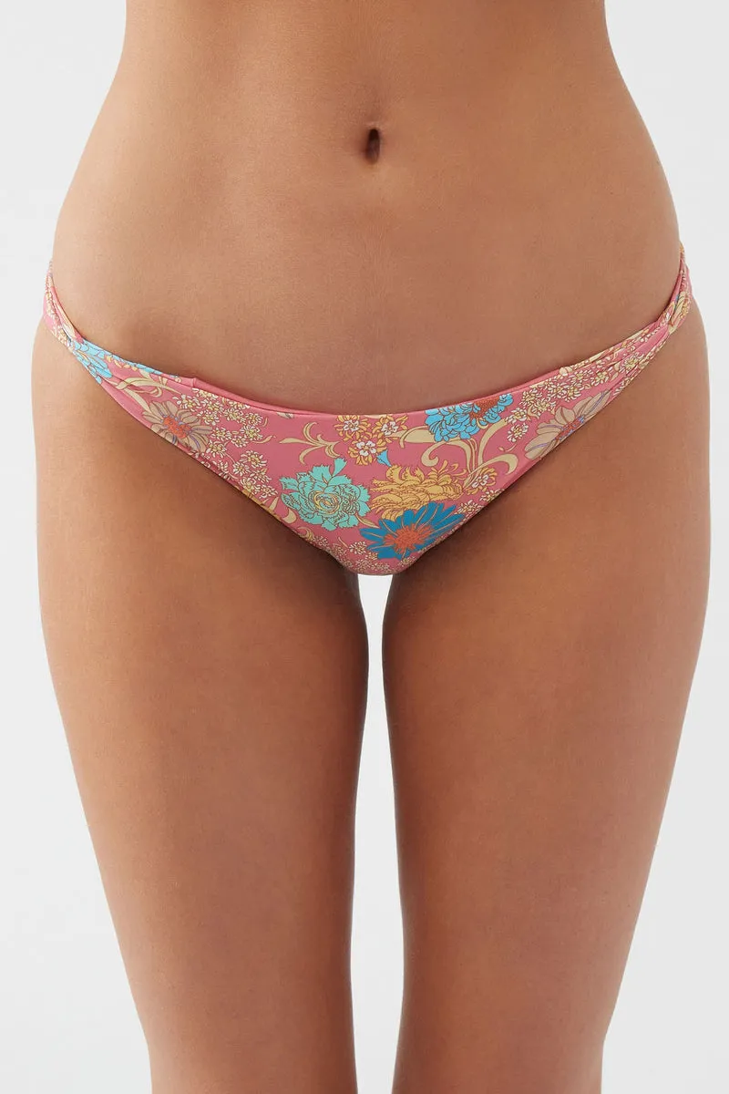 O'Neill Belize Floral Sunrise Bottom-Coral