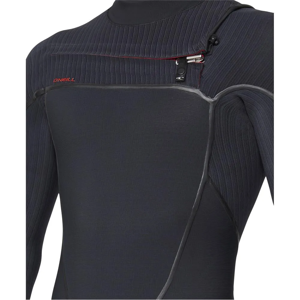O'Neill Mens HyperFire X Chest Zip Full 4/3mm Steamer