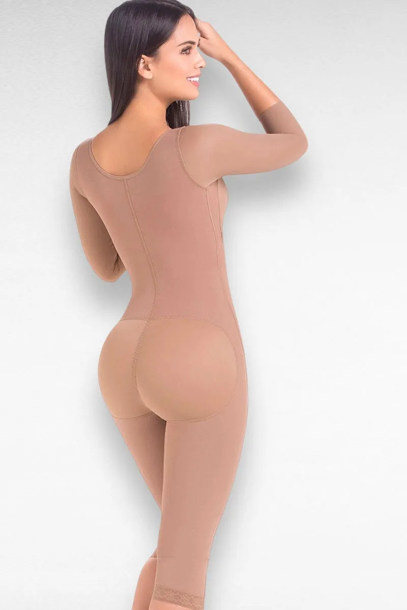 Post Surgery Full Body Shapewear With Sleeves