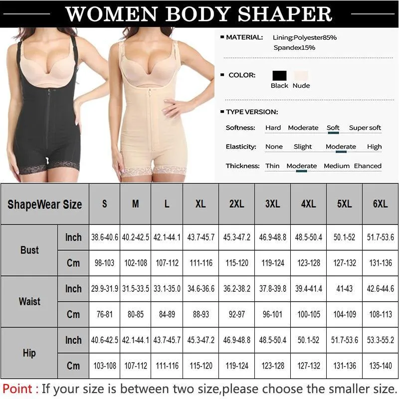 Post Surgery Girdle Slimming Butt Lifter Shapewear
