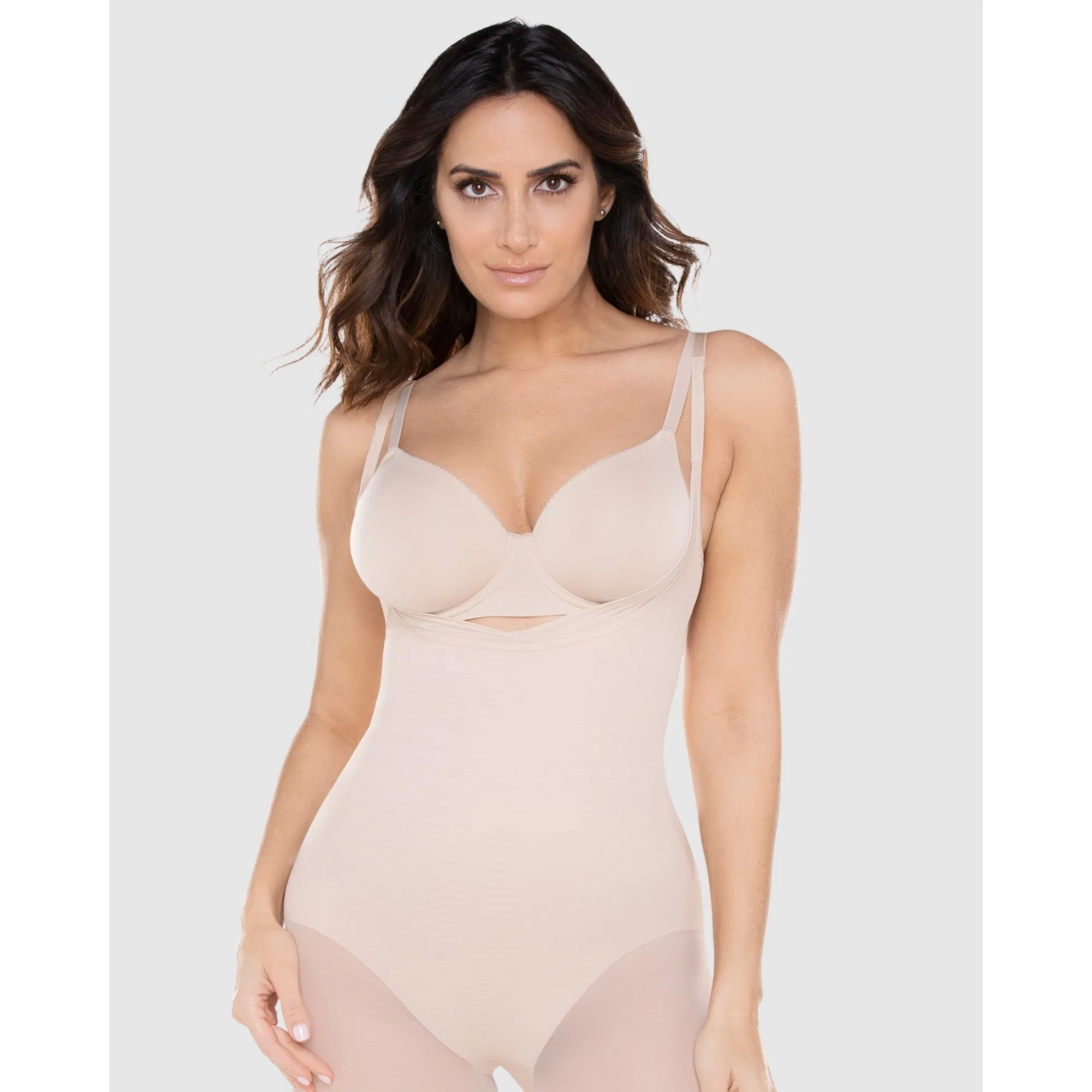 Sheer Shaping Long Leg Full Body Shaper