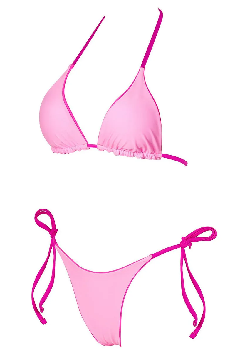 SM0464 Halter Bikini Swimwear