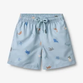 Swim Trunk Hansi - soft blue sea life