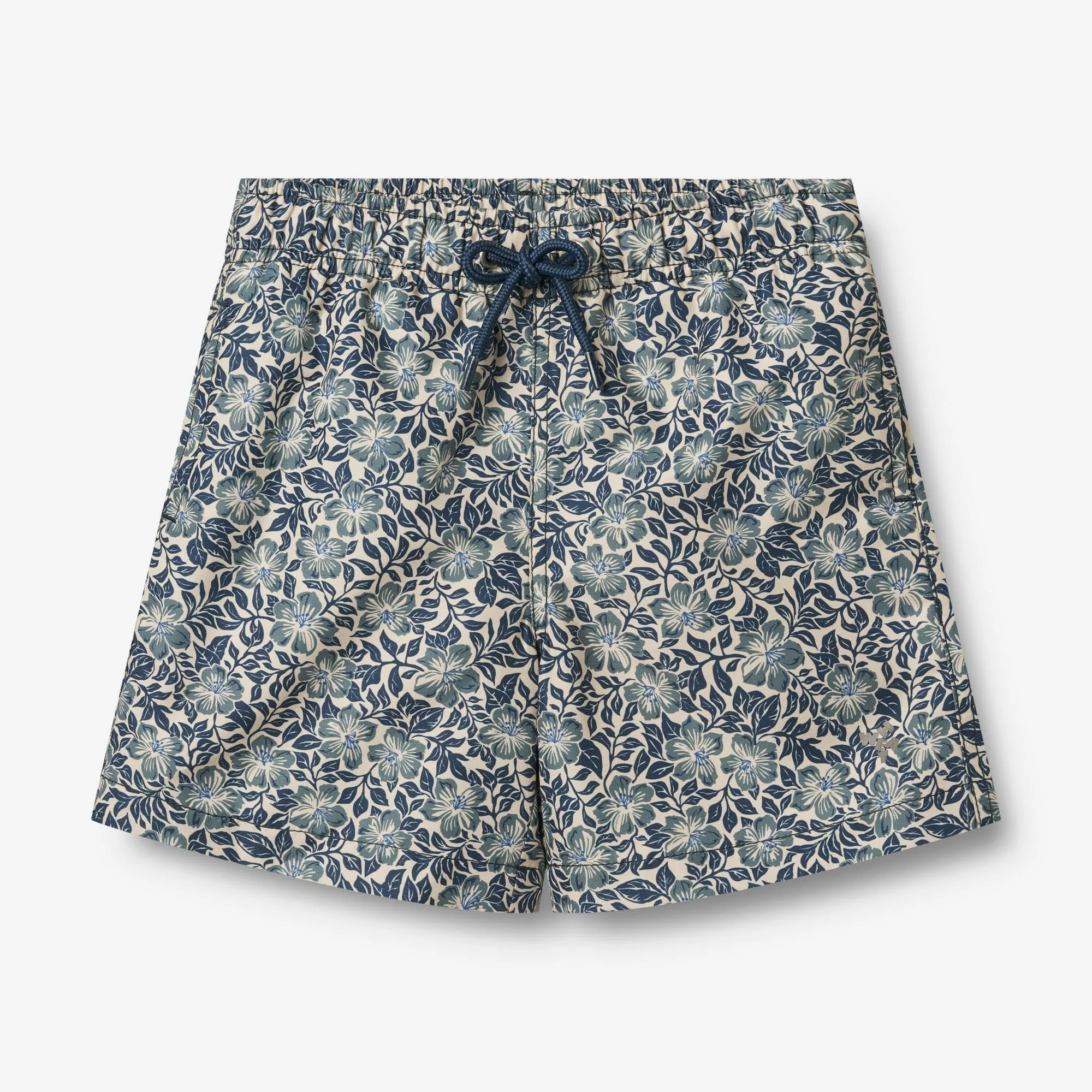 Swim Trunks Hansi - blue hawaii flowers