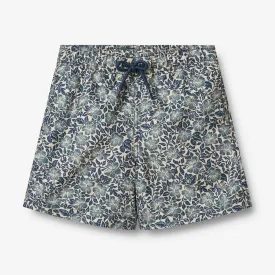 Swim Trunks Hansi - blue hawaii flowers