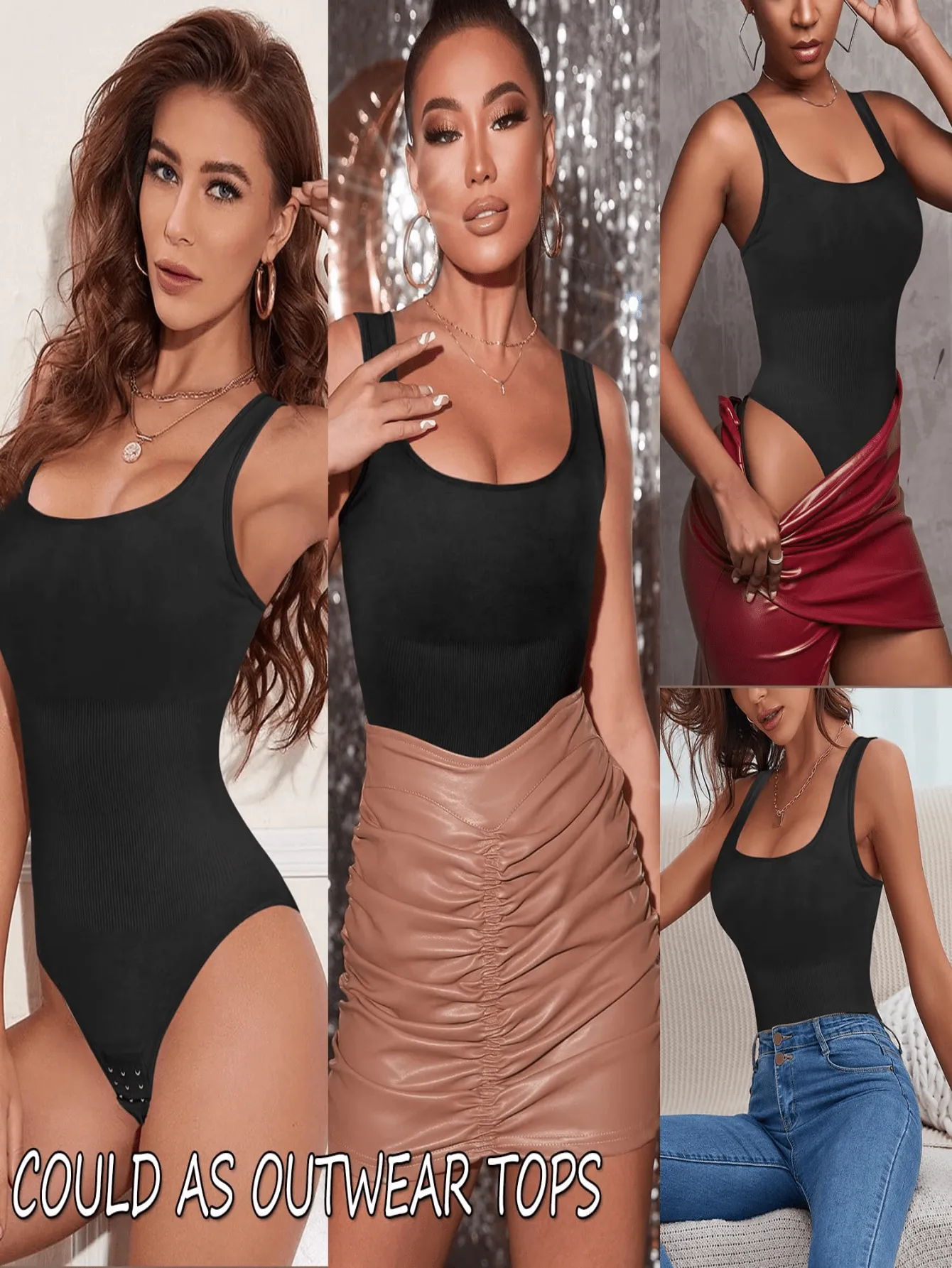 Women Shapewear Bodysuit Waist Trainer Slim Full Body Shaper