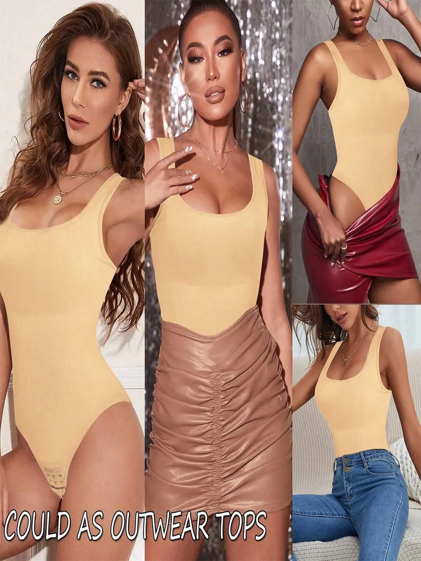 Women Shapewear Bodysuit Waist Trainer Slim Full Body Shaper