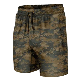 Woodland Digital Camo Swim Trunks
